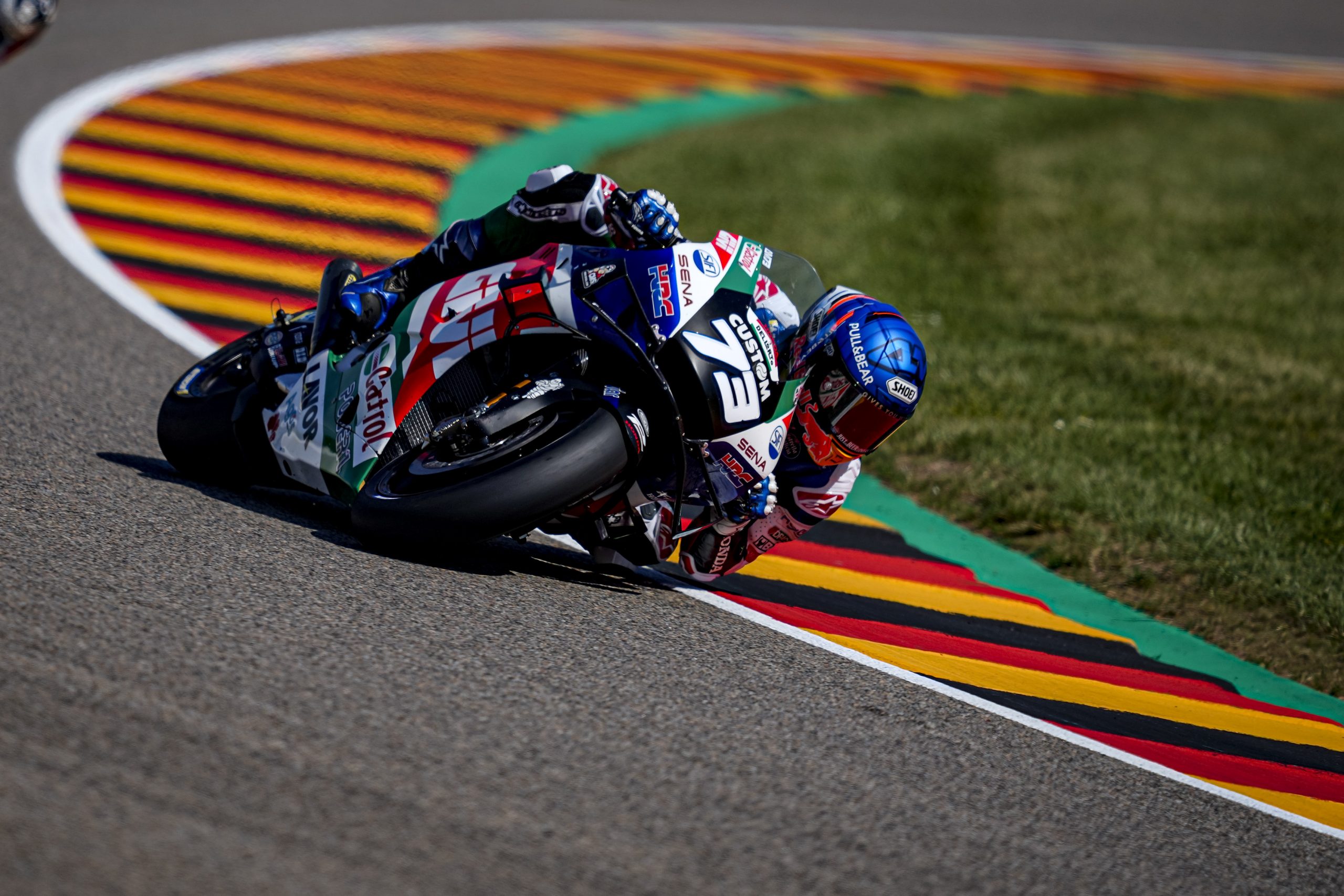 LEX M RQUEZ ON FOURTH ROW AFTER SECURING Q2 SPOT LCR Honda