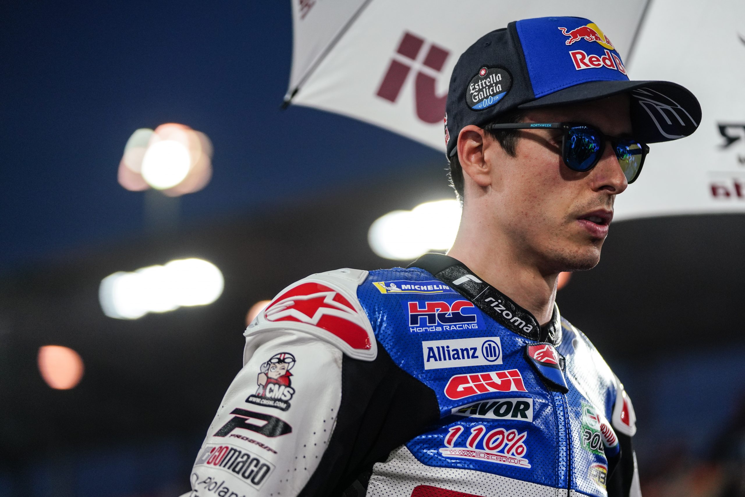 ÁLEX MÁRQUEZ SEES HOPES ENDED EARLY AT QATAR GP – LCR Honda CASTROL | 73